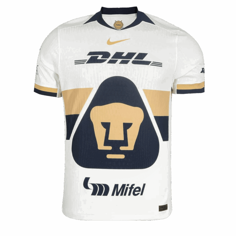 オーセンティック Pumas UNAM ホーム ユニフォーム 25/26 White