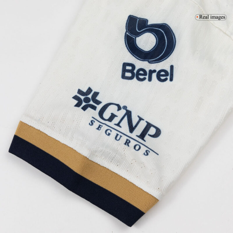 オーセンティック Pumas UNAM ホーム ユニフォーム 25/26 White