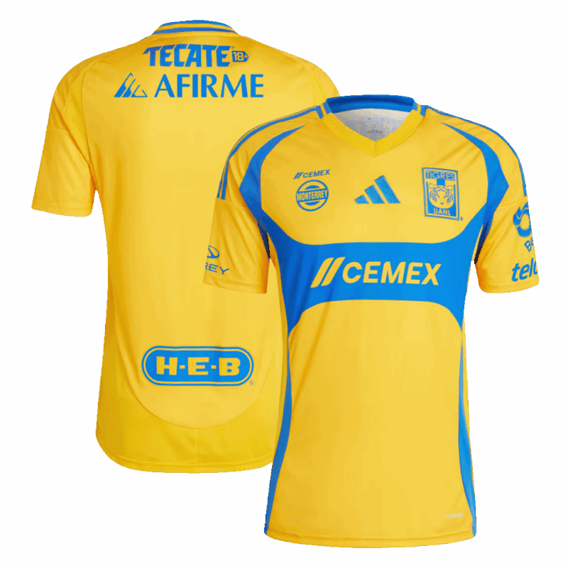 489509_3 Tigres UANL ホーム ユニフォーム 2024/25