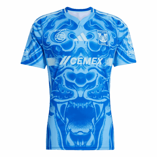 592679_1 Tigres UANL アウェイ サッカーユニフォーム 2025/26