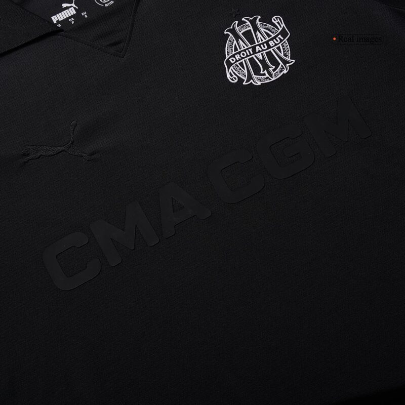 Marseille Goalkeeper サッカーユニフォーム 2024/25 - Black（125th Anniversary）