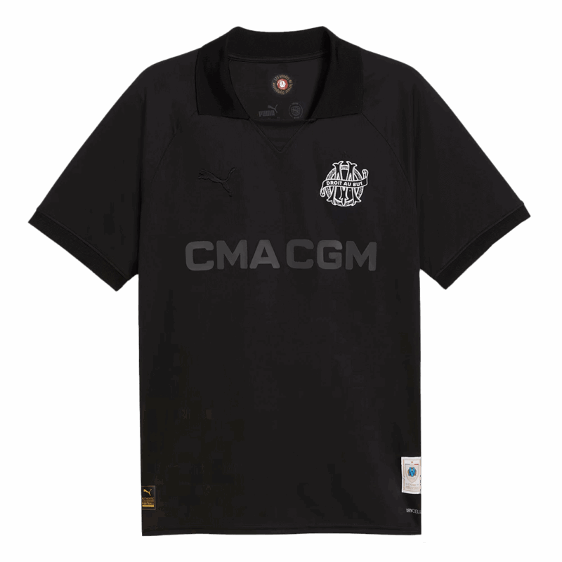 Marseille Goalkeeper サッカーユニフォーム 2024/25 - Black（125th Anniversary）