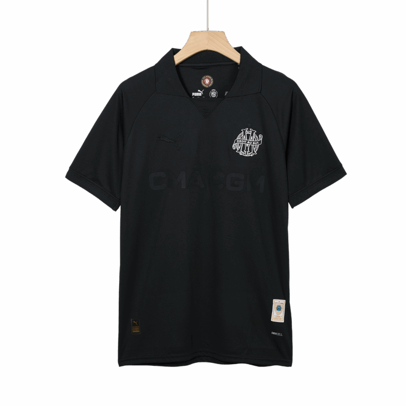 Marseille Goalkeeper サッカーユニフォーム 2024/25 - Black（125th Anniversary）