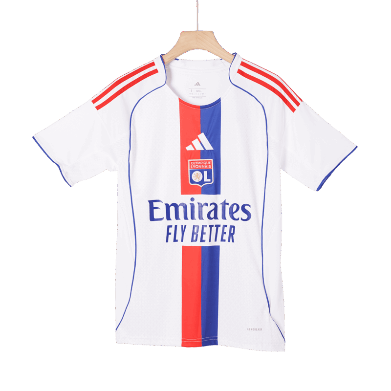 Olympique Lyonnais ホーム サッカーユニフォーム 2025/26