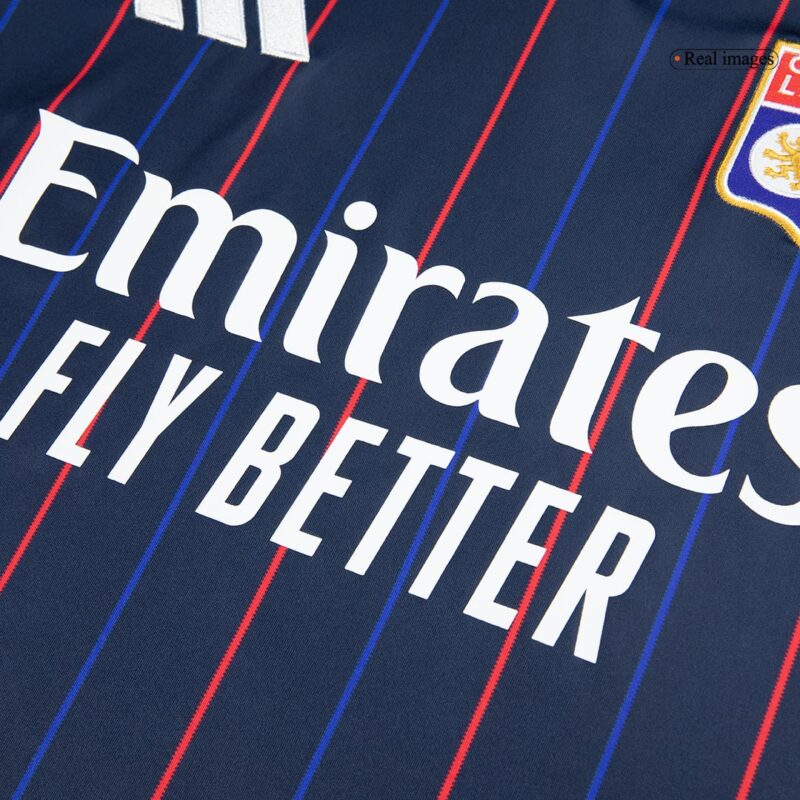 Olympique Lyonnais アウェイ サッカーユニフォーム 25/26 Navy