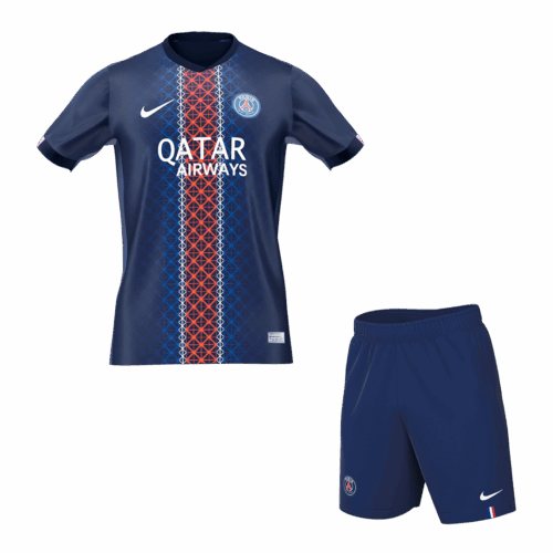 593110_1 パリ・サンジェルマン ホーム サッカーユニフォーム キット 2025/26 上下セット