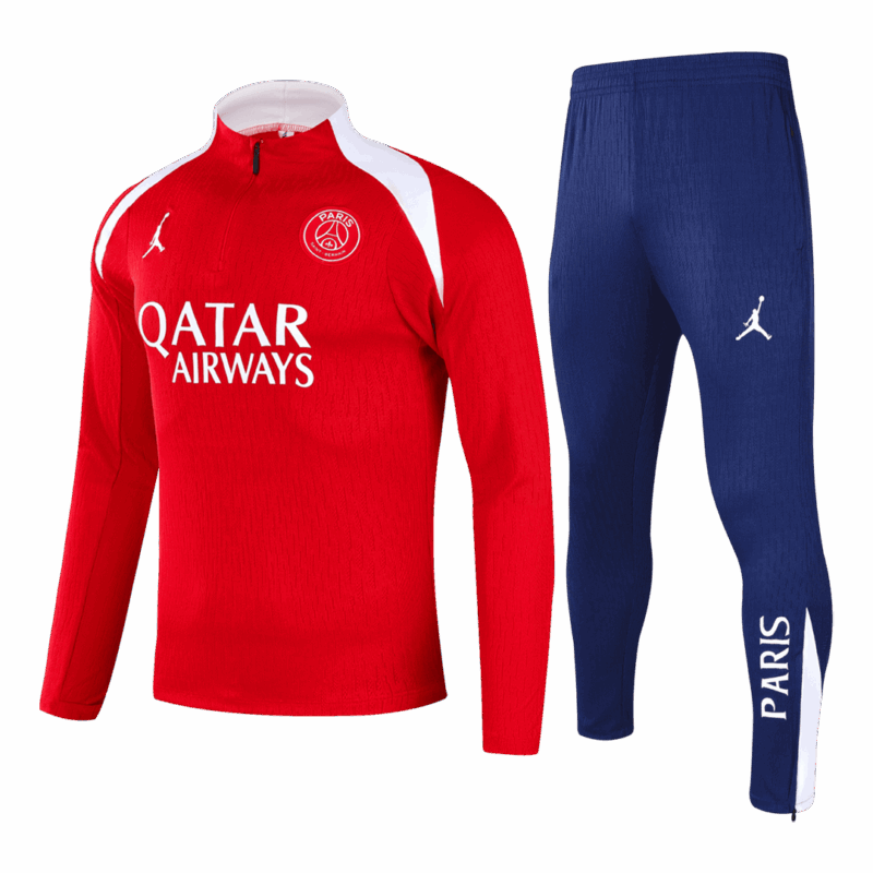 キッズ  パリ・サンジェルマン スウェットシャツキット上下セット 25/26 Red