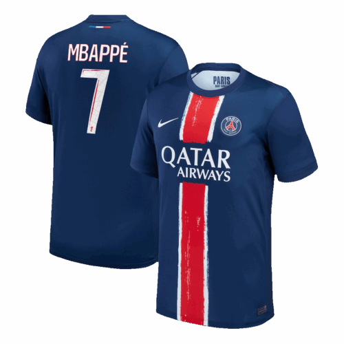 473191_1 パリ・サンジェルマン MBAPPÉ #7 ホーム ユニフォーム 2024/25