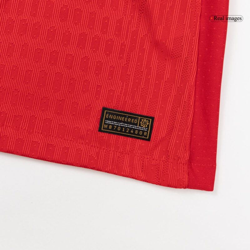 O.DEMBÉLÉ #10 オーセンティック パリ・サンジェルマン サード  アウェイ サッカーユニフォーム 25/26 Red