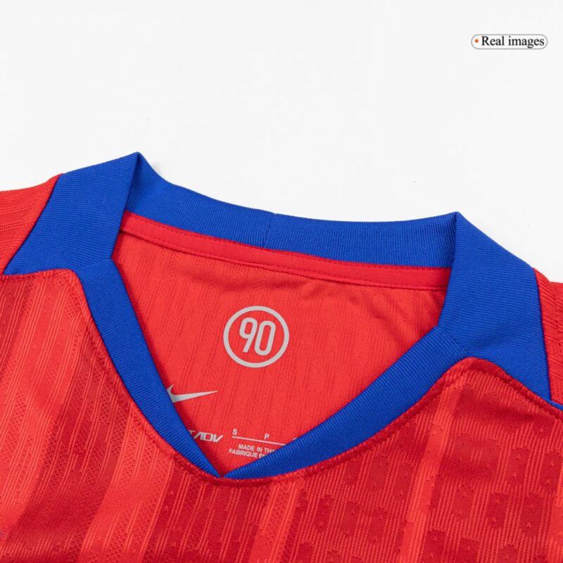 O.DEMBÉLÉ #10 オーセンティック パリ・サンジェルマン サード  アウェイ サッカーユニフォーム 25/26 Red