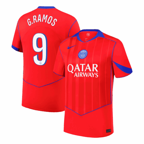611130_1 PSG G.RAMOS #9 Third Away Soccer Jersey 2025/26