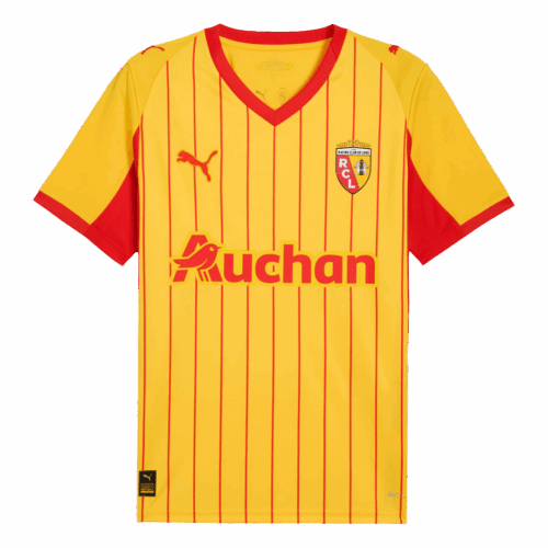 610552_1 RC Lens Home Soccer Jersey 2025/26