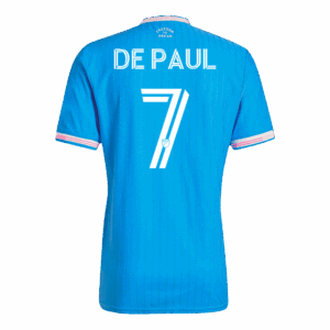 インテル・マイアミCF DE PAUL #7 サード  アウェイ サッカーユニフォーム オーセンティック 2025