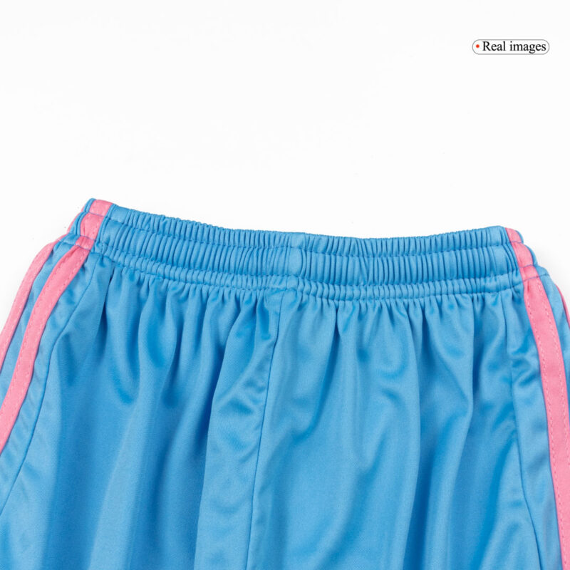 キッズ  Inter Miami サード  アウェイ サッカーユニフォーム キット上下セット 2025 Blue