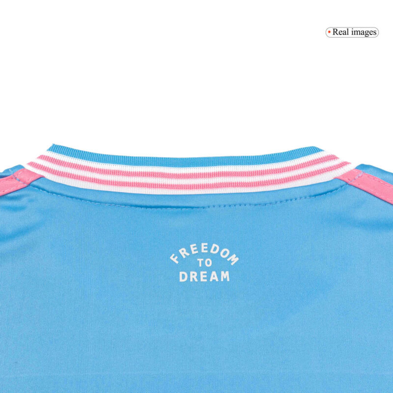 キッズ  Inter Miami サード  アウェイ サッカーユニフォーム キット上下セット 2025 Blue