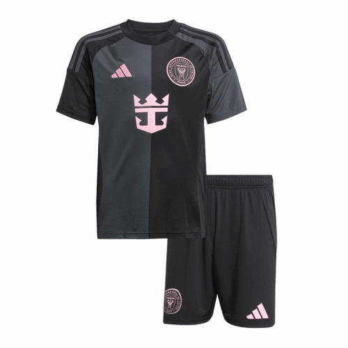 507308_1 インテル・マイアミCF アウェイ サッカーユニフォーム キット 2025 キッズ 上下セット