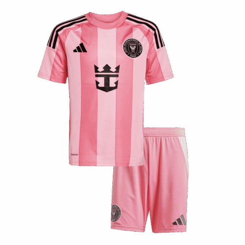 583750_1 インテル・マイアミCF ホーム サッカーユニフォーム キット 2025 キッズ 上下セット