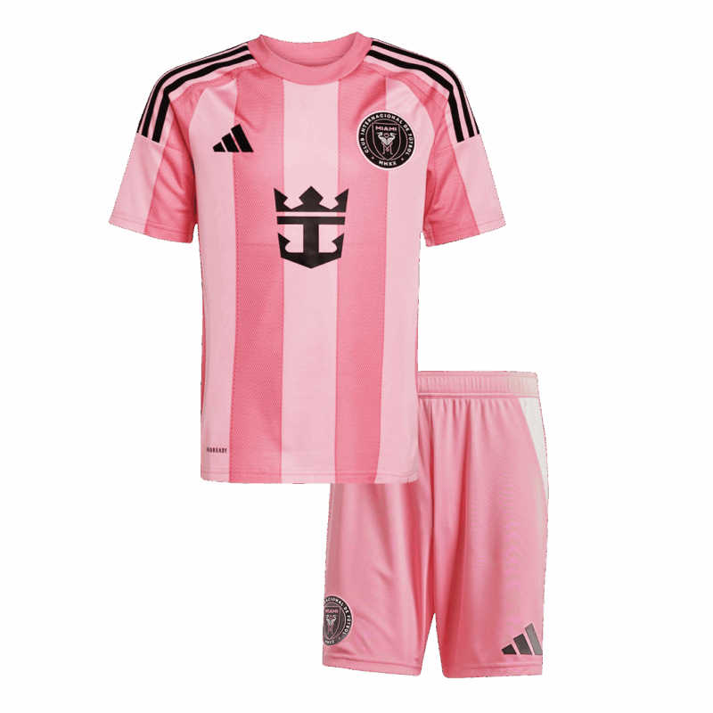 583750_1 インテル・マイアミCF ホーム サッカーユニフォーム キット 2025 キッズ 上下セット