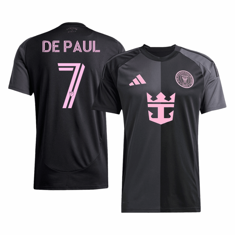 594956_1 インテル・マイアミCF DE PAUL #7 アウェイ サッカーユニフォーム 2025