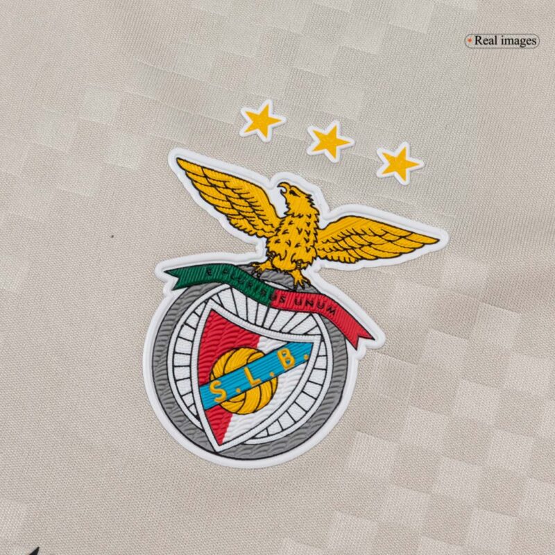 キッズ  Benfica アウェイ サッカーユニフォーム キット 25/26 Beige