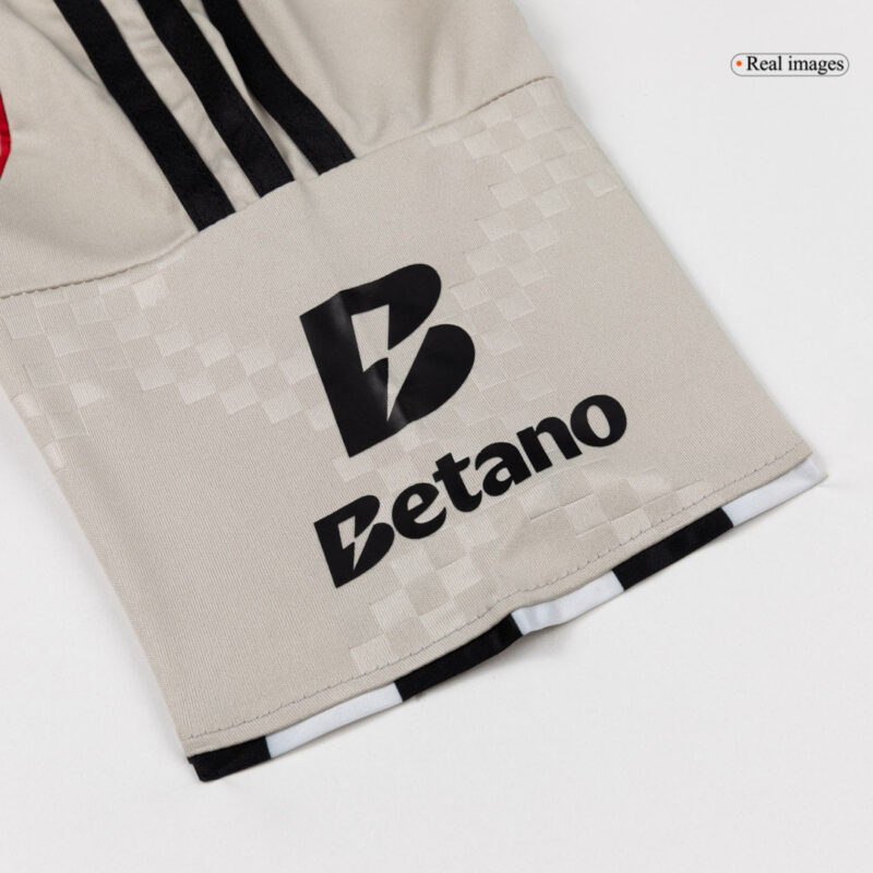 キッズ  Benfica アウェイ サッカーユニフォーム キット 25/26 Beige