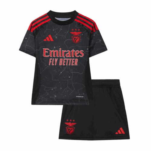 507311_1 Benfica アウェイ サッカーユニフォーム キット 2024/25 キッズ 上下セット