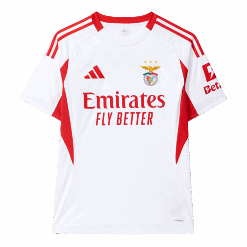 590703_1 Benfica サード アウェイ サッカーユニフォーム 2025/26 White