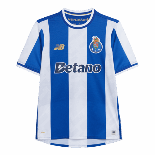 590438_1 Porto ホーム サッカーユニフォーム 2025/26 Blue&White