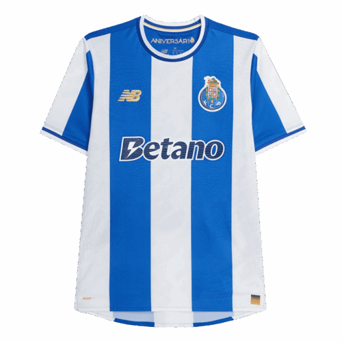 605954_1 オーセンティック Porto ホーム サッカーユニフォーム 25/26 White&Blue