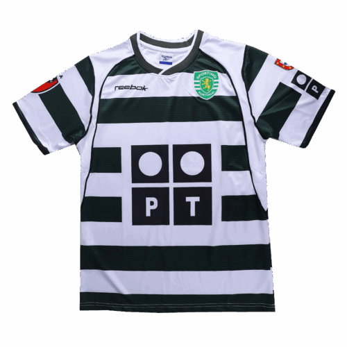 89674_1 Sporting CP ホーム ユニフォーム Retro 2001/3