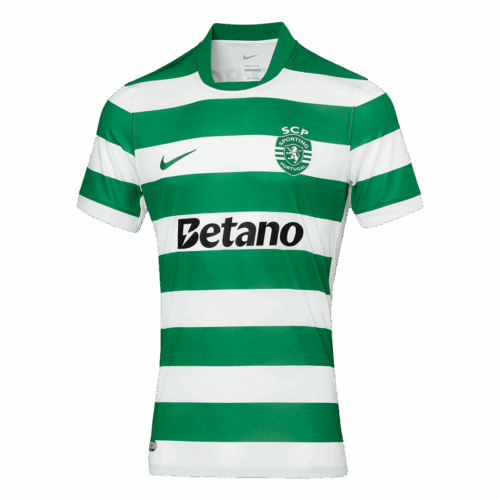591334_1 Sporting CP ホーム サッカーユニフォーム 25/26 Green&White