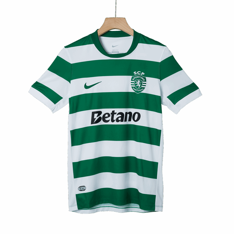 Sporting CP ホーム サッカーユニフォーム 25/26 Green&White