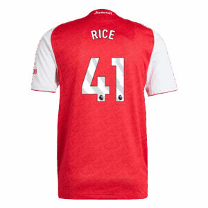 アーセナル RICE #41 ホーム サッカーユニフォーム オーセンティック 2025/26