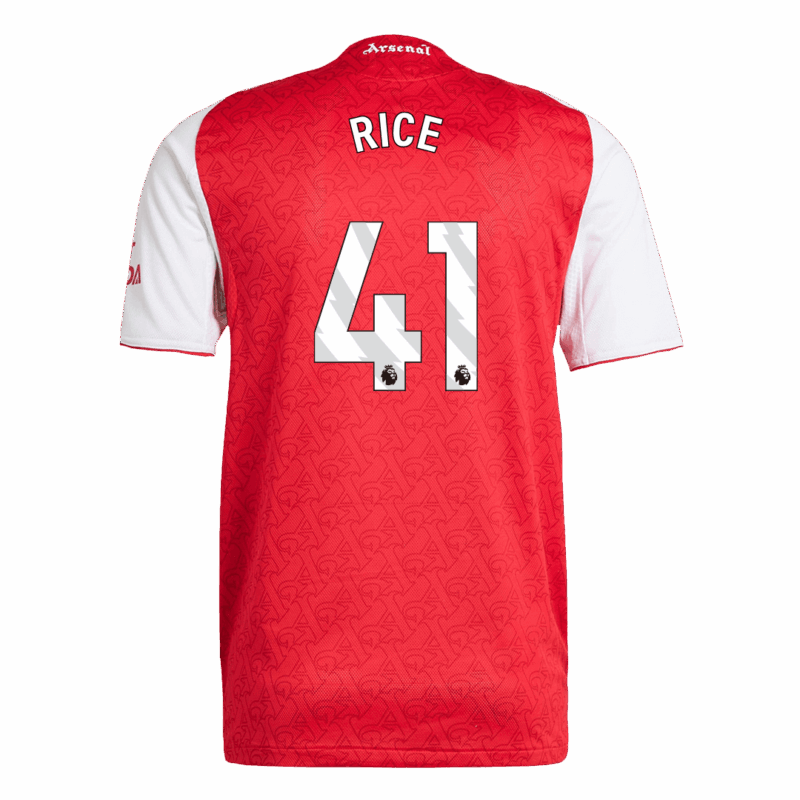 アーセナル RICE #41 ホーム サッカーユニフォーム オーセンティック 2025/26