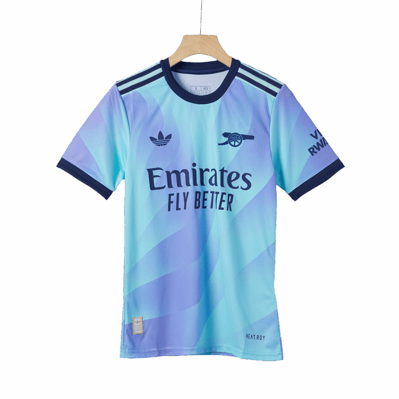 アーセナル サード  アウェイ サッカーユニフォーム オーセンティック 2024/25