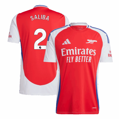 アーセナル SALIBA #2 ホーム ユニフォーム 2024/25