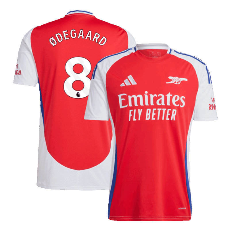 474312_1 アーセナル ØDEGAARD #8 ホーム ユニフォーム 2024/25