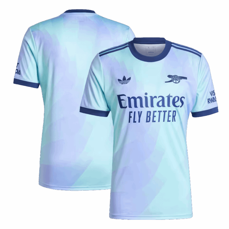 496343_13 アーセナル ØDEGAARD #8 サード アウェイ サッカーユニフォーム 2024/25