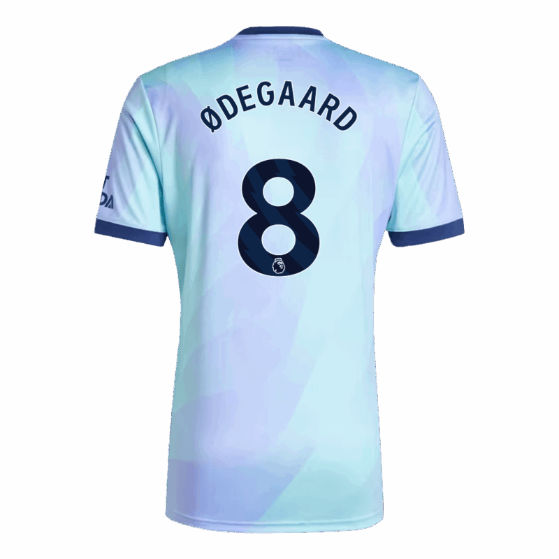 496343_3 アーセナル ØDEGAARD #8 サード アウェイ サッカーユニフォーム 2024/25