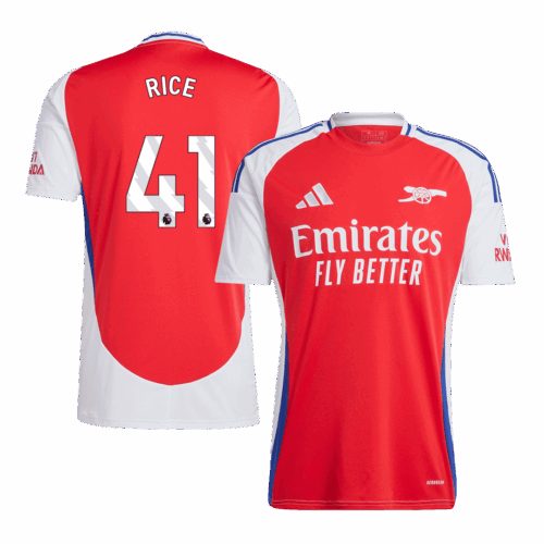 アーセナル RICE #41 ホーム ユニフォーム 2024/25