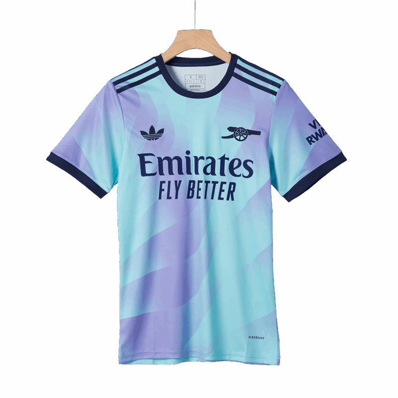 アーセナル サード  アウェイ Custom サッカーユニフォーム 2024/25