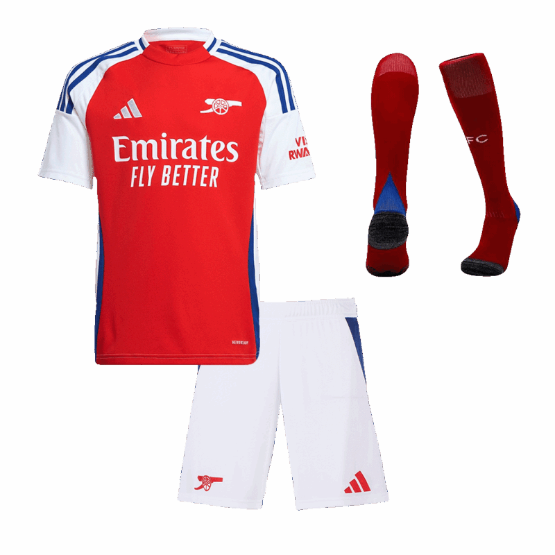 アーセナル ホーム ユニフォーム キット 2024/25 キッズ (ユニフォーム+Shorts+Socks)