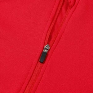 Kid's Arsenal Zipper Sweatshirt Kit(Top+Pants) 25/26 Red