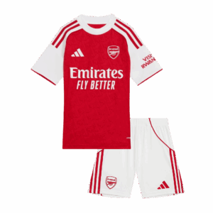 588603_1 アーセナル ホーム サッカーユニフォーム キット 2025/26 キッズ 上下セット