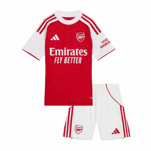 アーセナル ホーム サッカーユニフォーム キット 2025/26 キッズ 上下セット