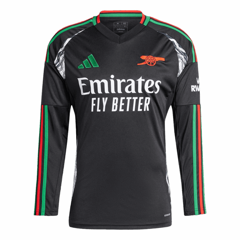 アーセナル 長袖 アウェイ サッカーユニフォーム 2024/25