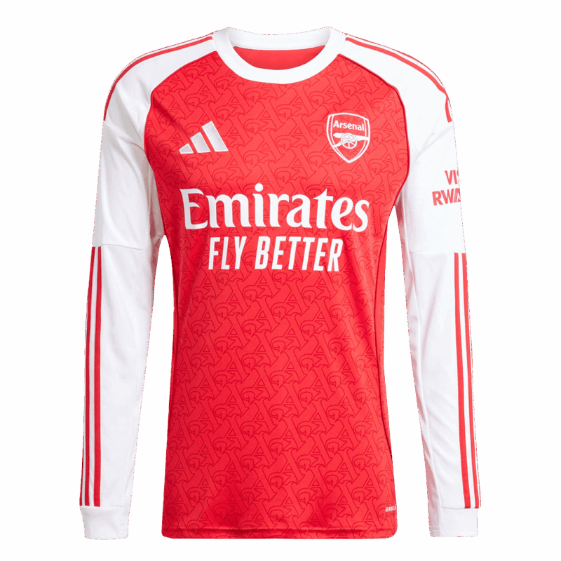 アーセナル 長袖 ホーム サッカーユニフォーム 2025/26