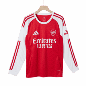 アーセナル 長袖 ホーム サッカーユニフォーム 2025/26