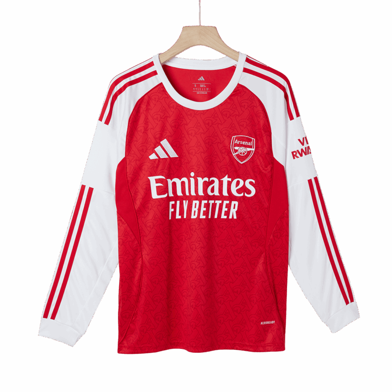アーセナル 長袖 ホーム サッカーユニフォーム 2025/26