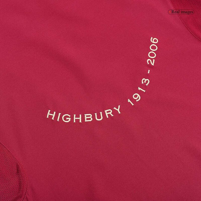 アーセナル BERGKAMP #10 ホーム サッカーユニフォーム Retro 2005/06